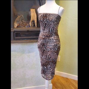 Windsor Midi Leopard Dress